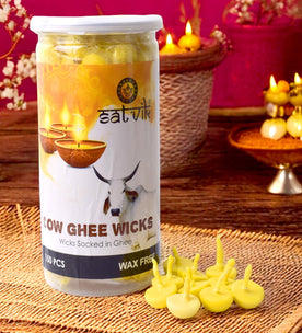 150 Pc Pure Cow Ghee Diya Wicks