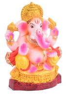 7.5 Inch Devendrashika Eco-Friendly Ganesha Idol