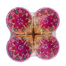 4 Pc Clay Diya Set