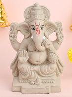 6 Inch God Ganesha Seated with One Leg Folded