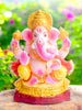 7.5 Inch Devendrashika Eco-Friendly Ganesha Idol