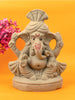 9 Inch Aditijaya Eco-Friendly Ganesha Idol in Padmasana Pose of Ganpati