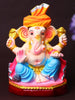 7 INCH Buddhividhata Eco-Friendly Ganesha Idol in Padmasana Pose of Ganpati