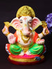 9 INCH Skandapurvaja Eco-Friendly Ganesha Idol 9 in Padmasana Pose of Ganpati