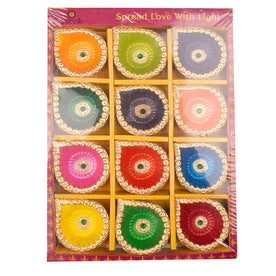 Clay Diya Set of 12 pc