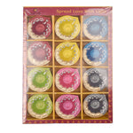 Colorful 12 Pc Clay Diya Set