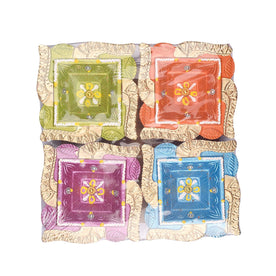 4 Pc Traditional Clay Diya