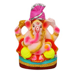 8.5 Inch Nandana Eco-Friendly Ganesha Idol in Padmasana Pose of Ganpati